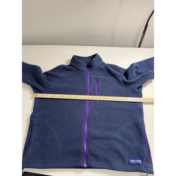 Outdoor Voices PrimoFleece Full Zip Jacket - XXXL Blue (unisex) - Picture 5 of 6